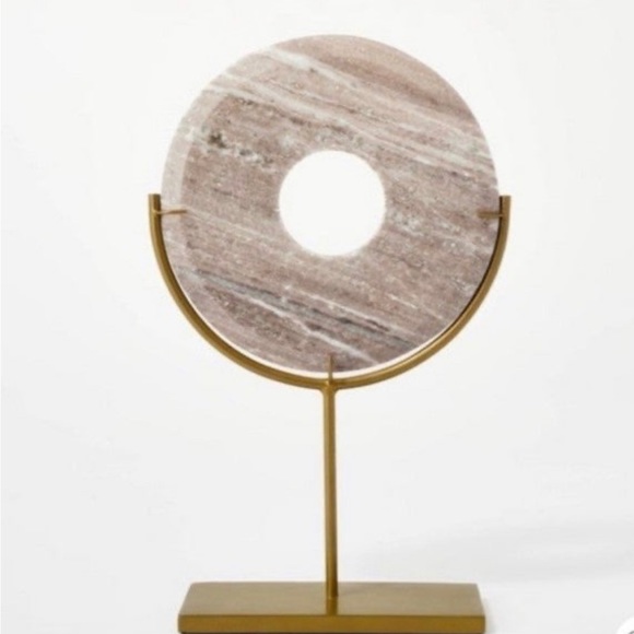 Threshold with Studio McGee marble disc - Picture 1 of 7